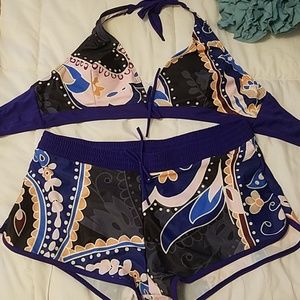 Boy short bathing suit